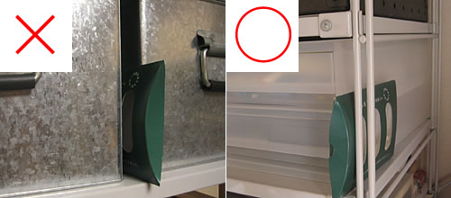 虫どろぼうの設置例