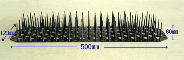 とげピーのサイズ