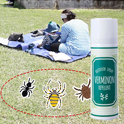 アウトドア天然防虫スプレー バーミノン